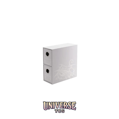 Arcane Tinmen DS - Fortress Card Drawers: White [Vertical] (2 Drawers)