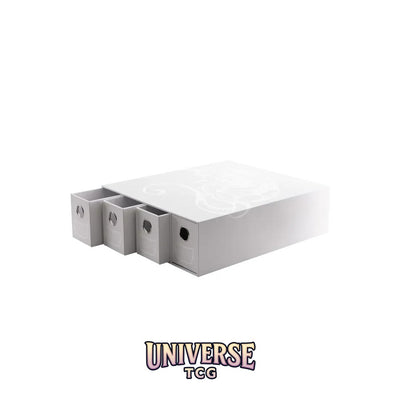 Arcane Tinmen DS - Fortress Card Drawers: White [Horizontal] (4 Drawers)