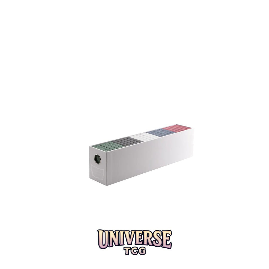 Arcane Tinmen DS - Fortress Card Drawers: White [Horizontal] (4 Drawers)