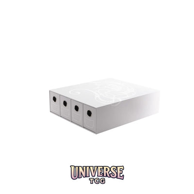 Arcane Tinmen DS - Fortress Card Drawers: White [Horizontal] (4 Drawers)