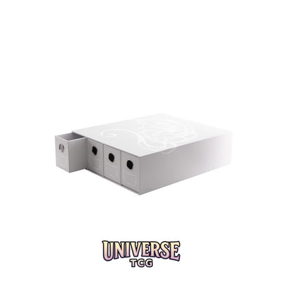 Arcane Tinmen DS - Fortress Card Drawers: White [Horizontal] (4 Drawers)