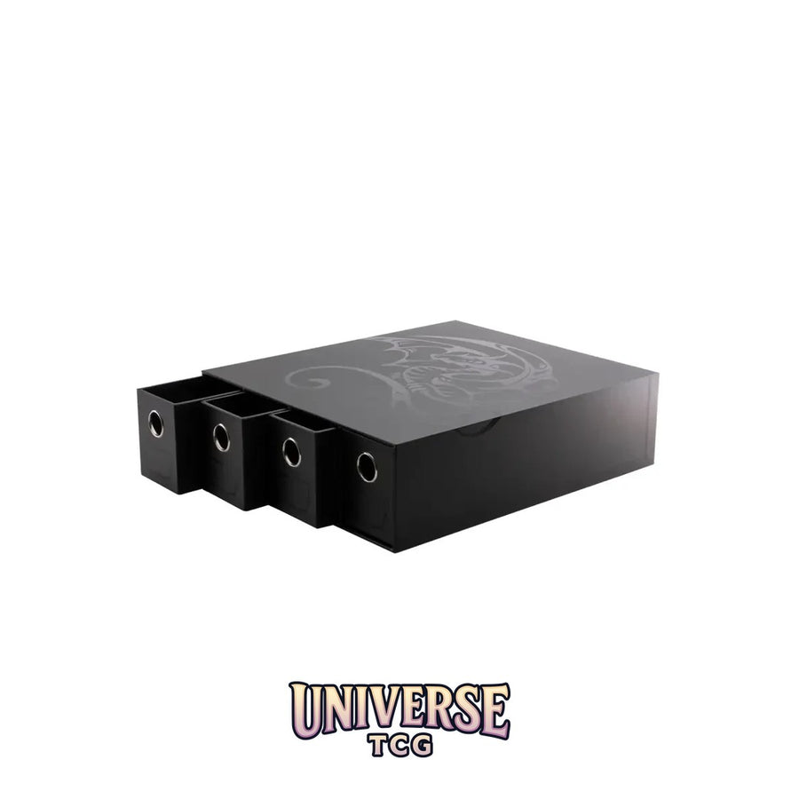 Arcane Tinmen DS - Fortress Card Drawers: Black [Horizontal] (4 Drawers)