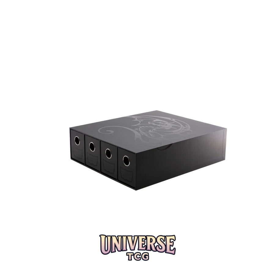 Arcane Tinmen DS - Fortress Card Drawers: Black [Horizontal] (4 Drawers)