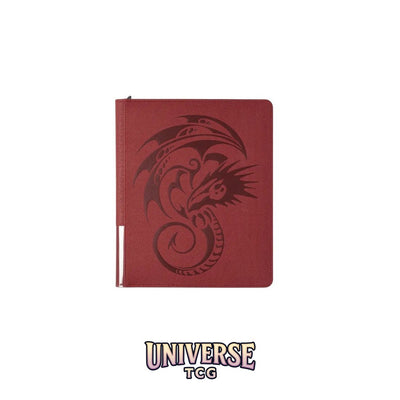 Arcane Tinmen DS - Card Codex Zipster Binder: Regular Blood Red