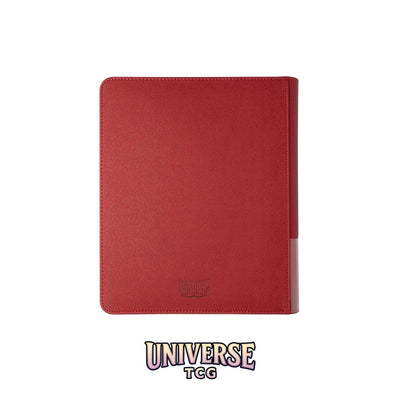 Arcane Tinmen DS - Card Codex Zipster Binder: Regular Blood Red