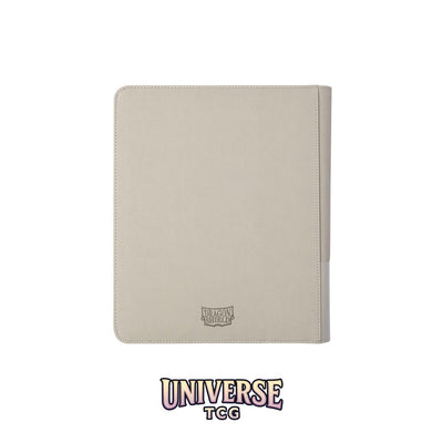 Arcane Tinmen DS - Card Codex Zipster Binder: Regular Ashen White