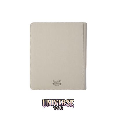 Arcane Tinmen DS - Card Codex Zipster Binder: Regular Ashen White