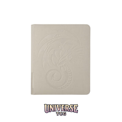Arcane Tinmen DS - Card Codex Zipster Binder: Regular Ashen White
