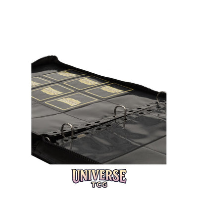 Arcane Tinmen DS - Card Codex Zipster Binder XL - Black