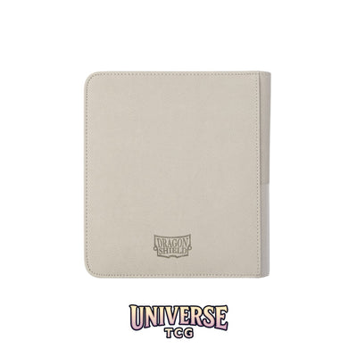 Arcane Tinmen DS - Card Codex Zipster Binder Small - Ashen White