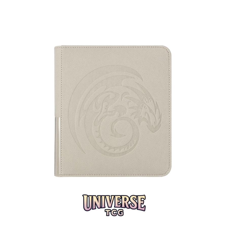 Arcane Tinmen DS - Card Codex Zipster Binder Small - Ashen White