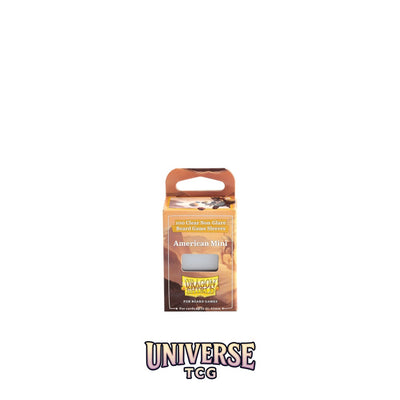 Arcane Tinmen DS - Board Games Sleeves Clear/Non-Glare: 41x63mm [American Mini] (100 Sleeves)