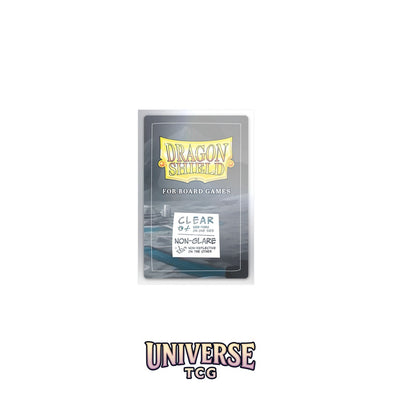 Arcane Tinmen DS - Board Games Sleeves Clear/Non-Glare: 57x89mm [American Standard] (100 Sleeves)
