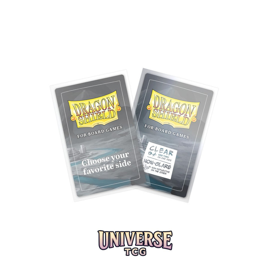 Arcane Tinmen DS - Board Games Sleeves Clear/Non-Glare: 57x89mm [American Standard] (100 Sleeves)