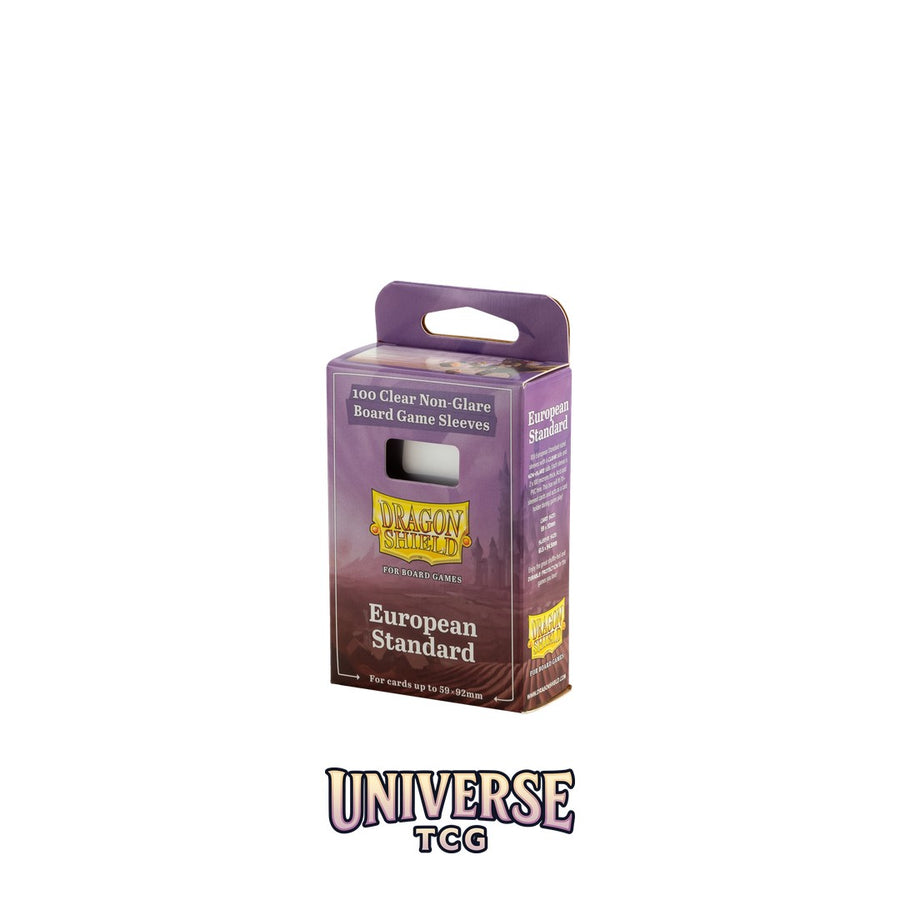Arcane Tinmen DS - Board Games Sleeves Clear/Non-Glare: 59x92mm [European Standard] (100 Sleeves)