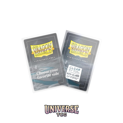 Arcane Tinmen DS - Board Games Sleeves Clear/Non-Glare: 59x92mm [European Standard] (100 Sleeves)