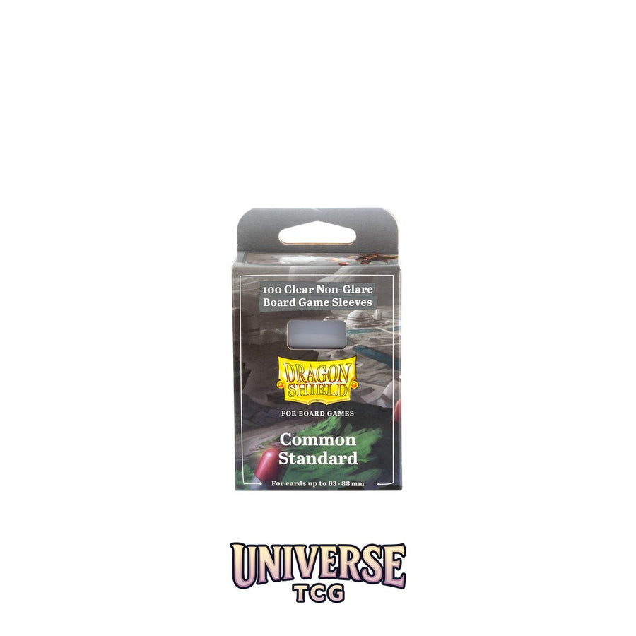Arcane Tinmen DS - Board Games Sleeves Clear/Non-Glare: 63x88mm [Common Standard] (100 Sleeves)
