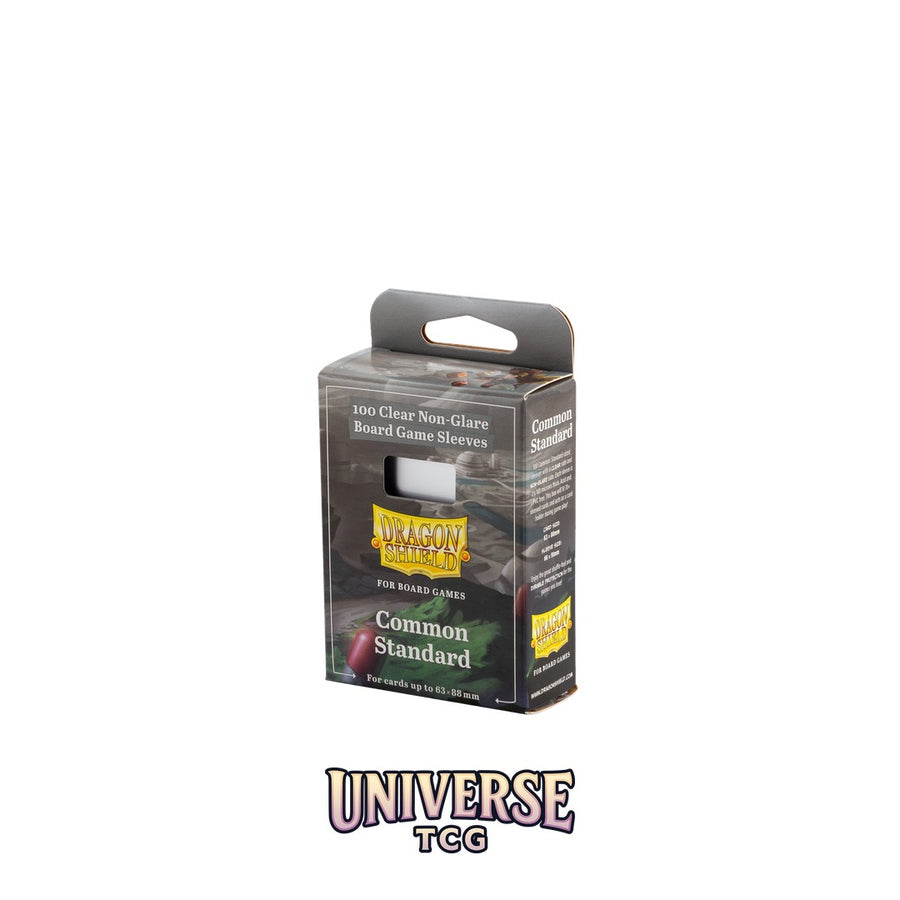 Arcane Tinmen DS - Board Games Sleeves Clear/Non-Glare: 63x88mm [Common Standard] (100 Sleeves)