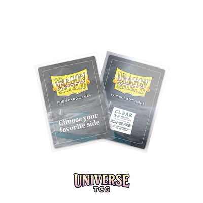 Arcane Tinmen DS - Board Games Sleeves Clear/Non-Glare: 63x88mm [Common Standard] (100 Sleeves)