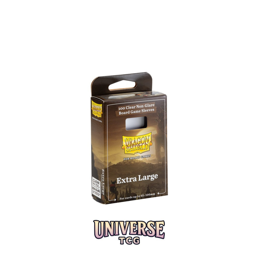 Arcane Tinmen DS - Board Games Sleeves Clear/Non-Glare: 65x100mm [Extra Large] (100 Sleeves)