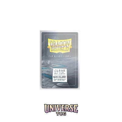 Arcane Tinmen DS - Board Games Sleeves Clear/Non-Glare: 65x100mm [Extra Large] (100 Sleeves)