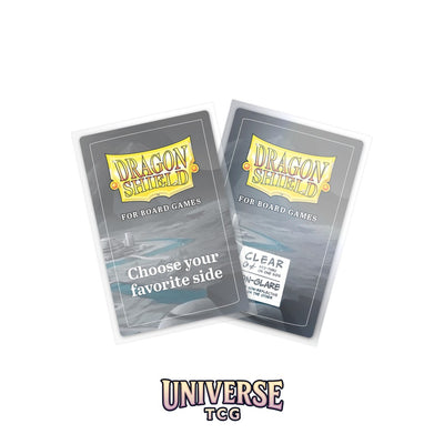 Arcane Tinmen DS - Board Games Sleeves Clear/Non-Glare: 65x100mm [Extra Large] (100 Sleeves)