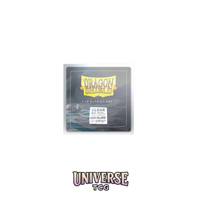 Arcane Tinmen DS - Board Games Sleeves Clear/Non-Glare: 70x70mm [Square] (100 Sleeves)
