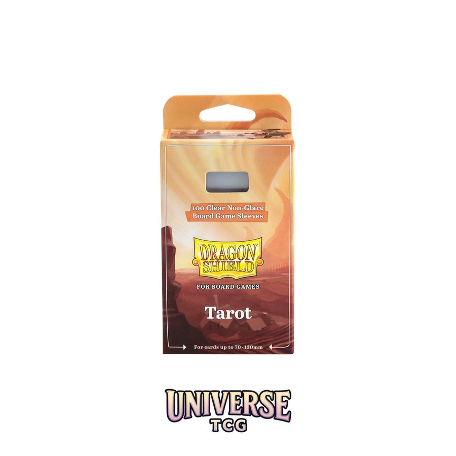 Arcane Tinmen DS - Board Games Sleeves Clear/Non-Glare: 70x120mm [Tarot] (100 Sleeves)