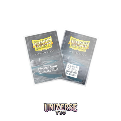 Arcane Tinmen DS - Board Games Sleeves Clear/Non-Glare: 80x120mm [Oversize] (100 Sleeves)
