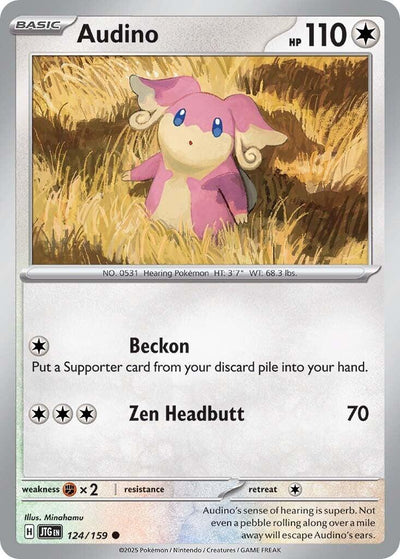 Audino - Journey Together (Common) [JTG-124]