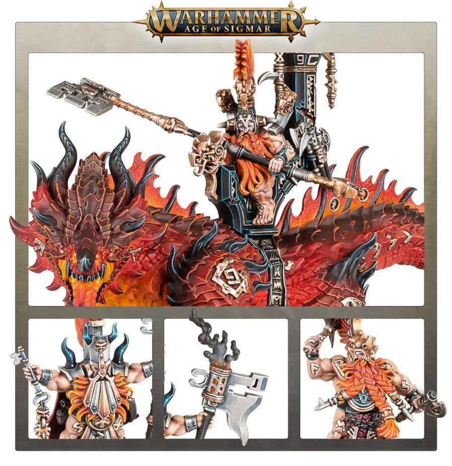 Auric Runefather on Magmadroth