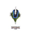 Basculin (Blue-Striped Form) Sitting Cuties Plush - 11.4 cm