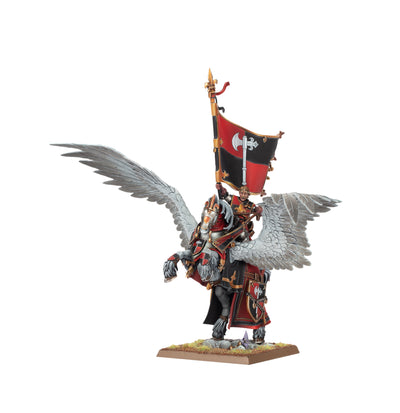 Battle Standard Bearer on Royal Pegasus – Kingdom of Bretonnia