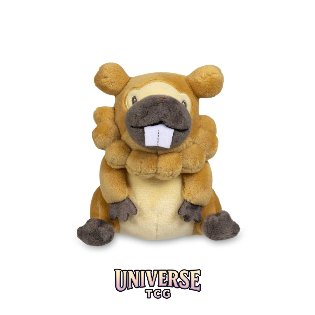 Bidoof Sitting Cuties Plush - 12.75 cm