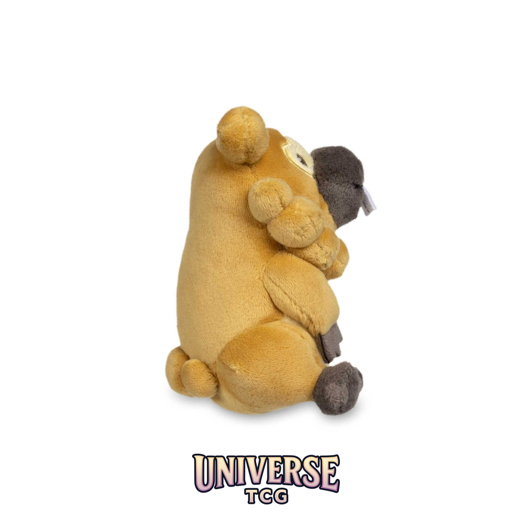 Bidoof Sitting Cuties Plush - 12.75 cm