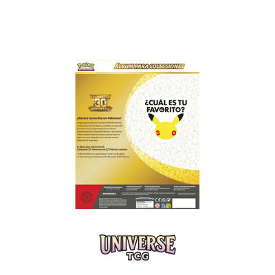 Pokémon TCG 30th Anniversary Binder Collection - Spanish