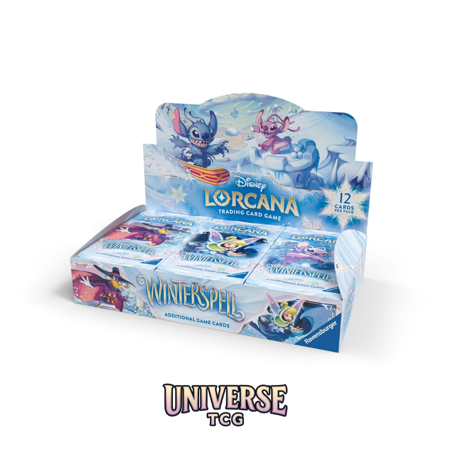 Disney Lorcana Winterspell Booster Box Case (96 Packs) - EN