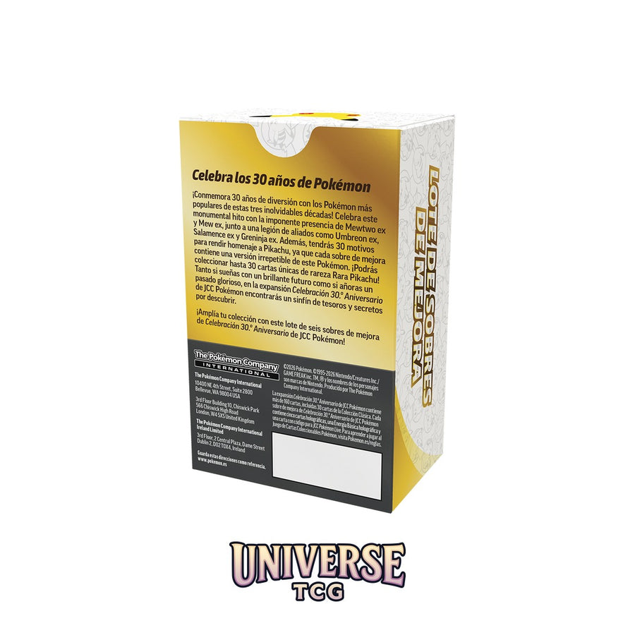 Pokémon TCG 30th Anniversary Booster Bundle - Spanish