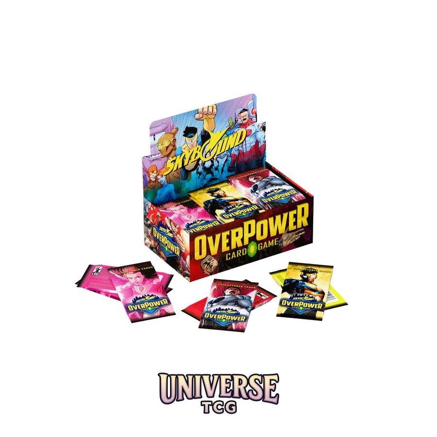 OverPower TCG Skybound Booster Box Case (6 Displays / 216 Packs) - English