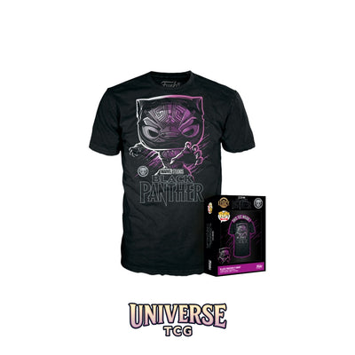 Funko Pop! Marvel - Boxed Tee L Boxed Tee Black Panther Marvel