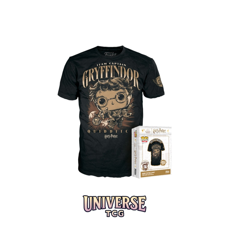 Funko Pop! Harry Potter - Boxed Tee M Quidditch Harry Harry Potter