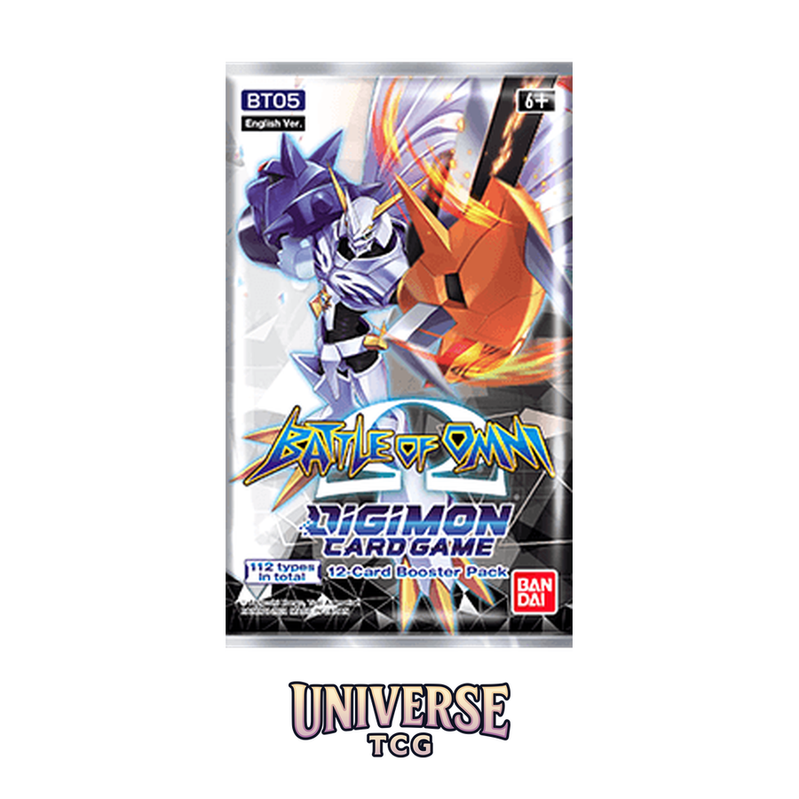 Digimon Card Game BT05 Booster Pack Battle of Omni - English