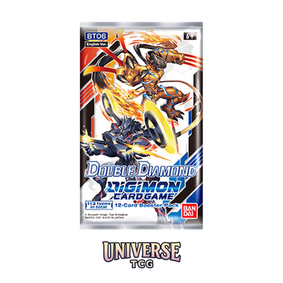 Digimon Card Game BT06 Booster Pack Double Diamond - English