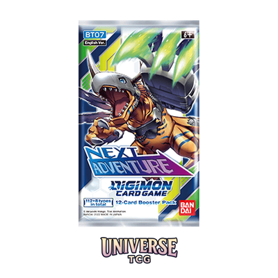 Digimon Card Game BT07 Booster Pack Next Adventure - English