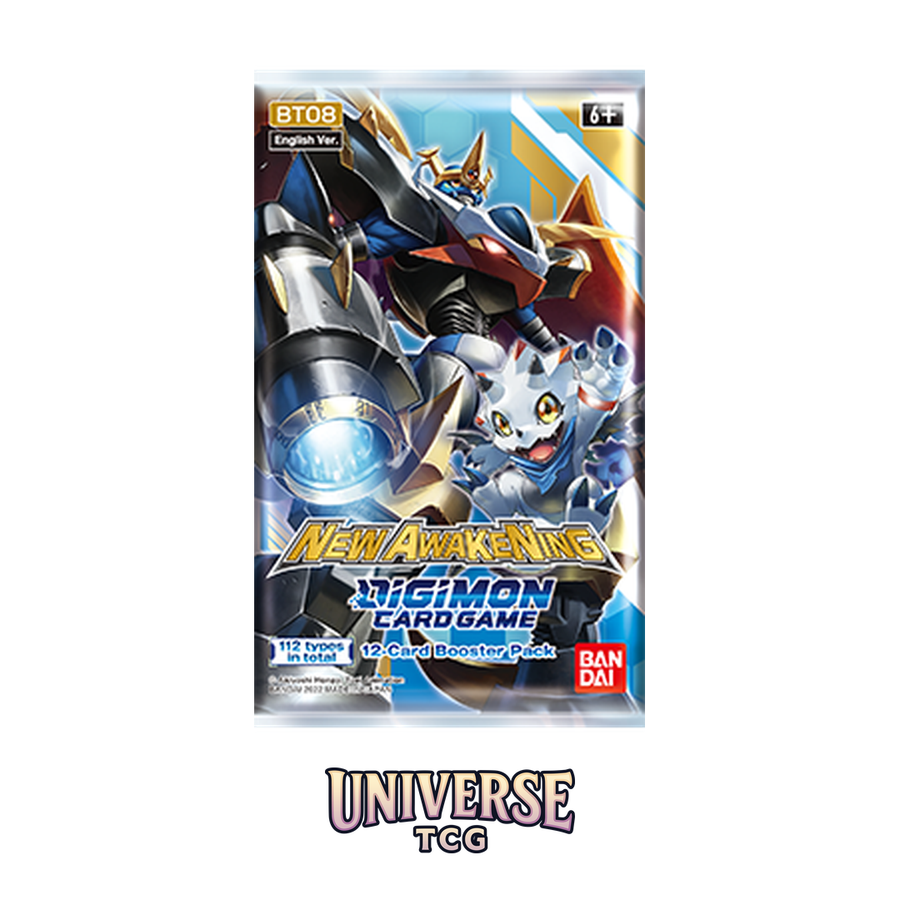 Digimon Card Game BT08 Booster Box New Awakening - English
