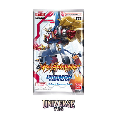 Digimon Card Game BT10 Booster Pack Xros Encounter - English