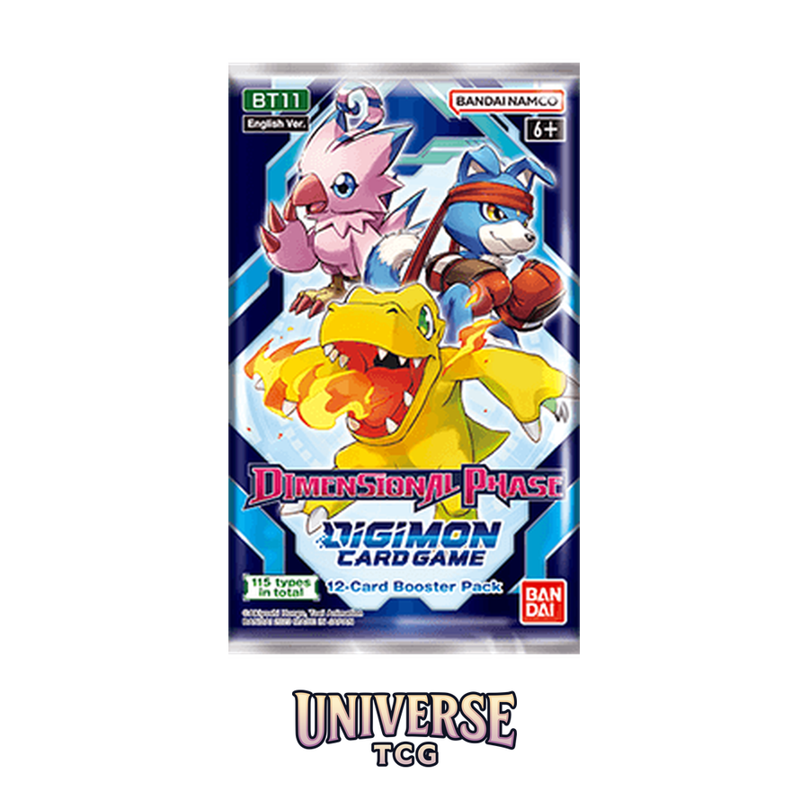 Digimon Card Game BT11 Booster Box Dimensional Phase - English