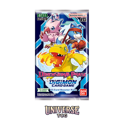 Digimon Card Game BT11 Booster Pack Dimensional Phase - English