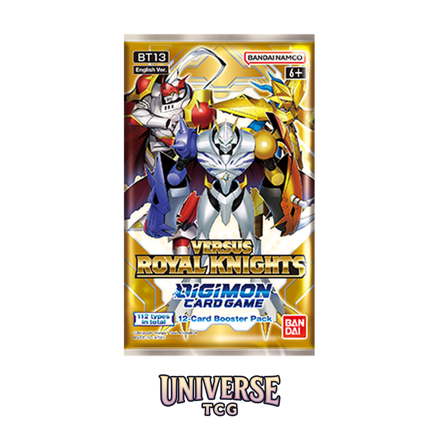 Digimon Card Game BT13 Booster Pack Versus Royal Knights - English