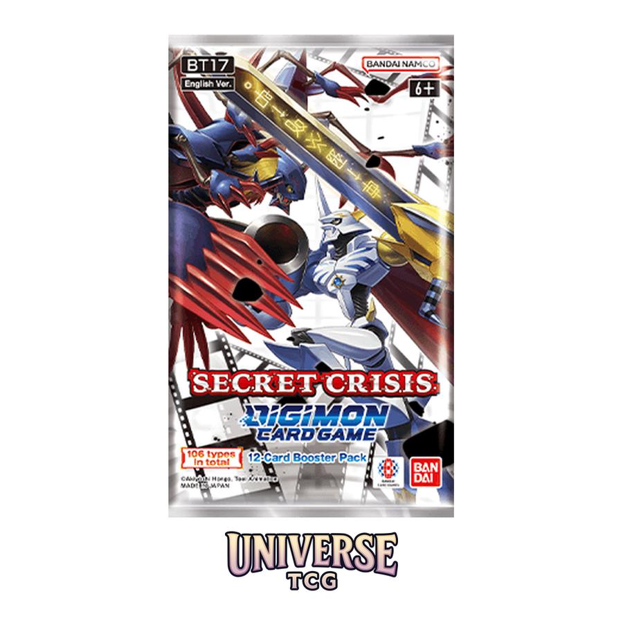 Digimon Card Game BT17 Booster Box Secret Crisis - English